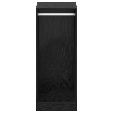 vidaXL Ντουλάπι Μαύρη Δρυς 41 x 48 x 102 εκ Επεξεργασμένο Ξύλο