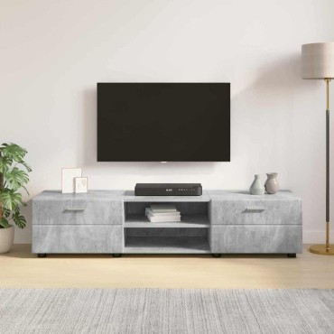 vidaXL Ξύλινο Ντουλάπι 150x39x30cm Σκυρόδεμα Γκρι