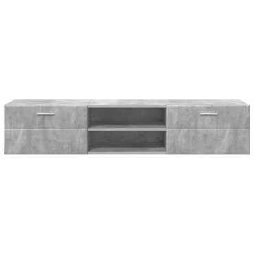 vidaXL Ξύλινο Ντουλάπι 150x39x30cm Σκυρόδεμα Γκρι
