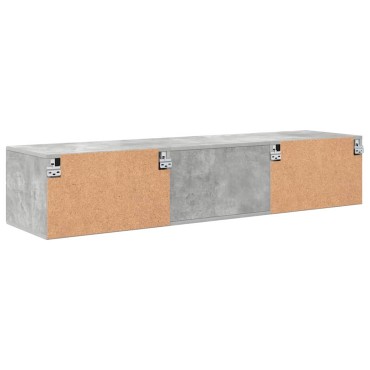 vidaXL Ξύλινο Ντουλάπι 150x39x30cm Σκυρόδεμα Γκρι