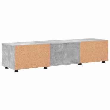 vidaXL Ξύλινο Ντουλάπι 150x39x30cm Σκυρόδεμα Γκρι