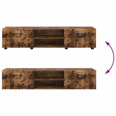vidaXL Ξύλινο Ντουλάπι 150x39x30cm Καπνιστό Δρύς