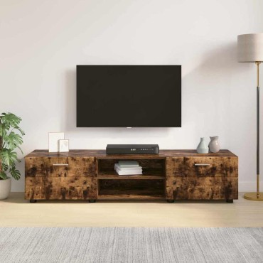 vidaXL Ξύλινο Ντουλάπι 150x39x30cm Καπνιστό Δρύς