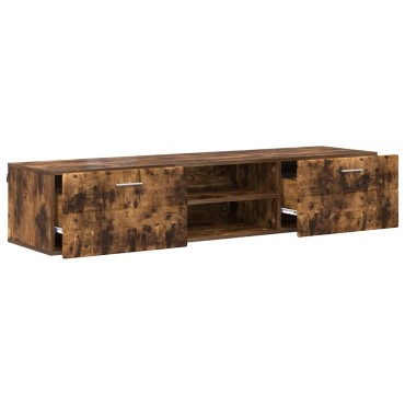 vidaXL Ξύλινο Ντουλάπι 150x39x30cm Καπνιστό Δρύς