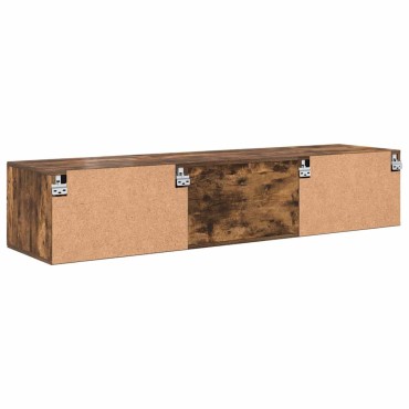 vidaXL Ξύλινο Ντουλάπι 150x39x30cm Καπνιστό Δρύς