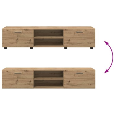 vidaXL Ξύλινο Ντουλάπι 150x39x30cm Artisan Oak Επεξεργασμένο Ξύλο