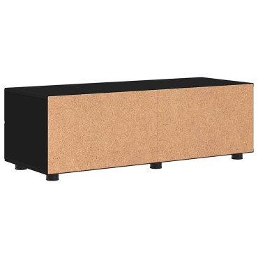 vidaXL Ξύλινο Ντουλάπι 100,5x39x30cm Μαύρο Επεξεργασμένο Ξύλο