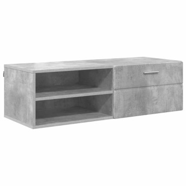 vidaXL Ξύλινο Ντουλάπι 100,5x39x30cm Υψηλής γυαλάδας λευκό