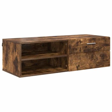 vidaXL Ξύλινο Ντουλάπι 100,5x39x30cm Καπνιστό Δρύς
