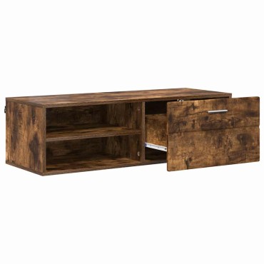 vidaXL Ξύλινο Ντουλάπι 100,5x39x30cm Καπνιστό Δρύς