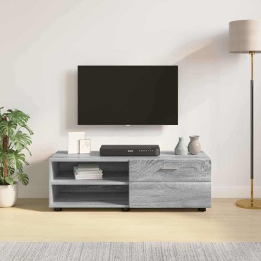 vidaXL Ξύλινο Ντουλάπι 100,5x39x30cm Γκρίζο Σονομα