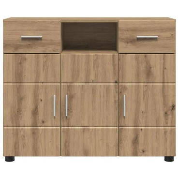 vidaXL Ξύλινο Ντουλάπι Artisan Oak Επεξεργασμένο Ξύλο