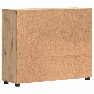 vidaXL Ξύλινο Ντουλάπι Artisan Oak Επεξεργασμένο Ξύλο