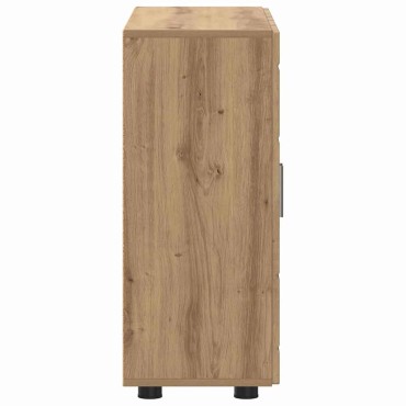 vidaXL Ξύλινο Ντουλάπι Artisan Oak Επεξεργασμένο Ξύλο