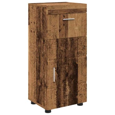 vidaXL Σετ Ντουλαπιών Μπάνιου TULUM Παλιό ξύλο 37x31,5x82 εκ