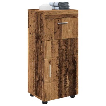 vidaXL Σετ Ντουλαπιών Μπάνιου TULUM Παλιό ξύλο 37x31,5x82 εκ