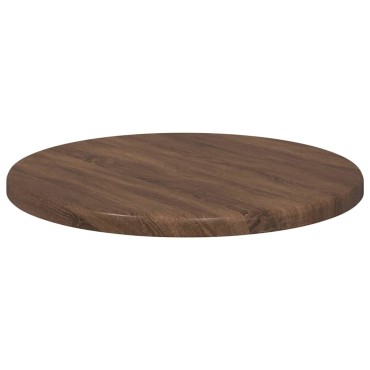 vidaXL Καπάκι τραπεζιού 30x1,5cm Γύρος Επεξεργασμένο Ξύλο