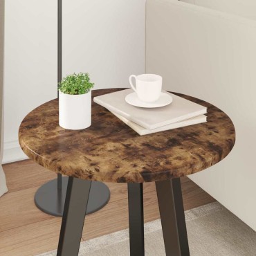 vidaXL Καπάκι τραπεζιού 40x1,5cm Γύρος Επεξεργασμένο Ξύλο