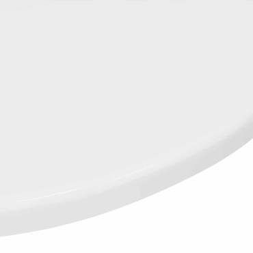 vidaXL Καπάκι τραπεζιού 50x1,5cm Γύρος Επεξεργασμένο Ξύλο