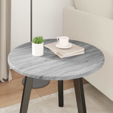 vidaXL Καπάκι τραπεζιού 50x1,5cm Γύρος Επεξεργασμένο Ξύλο