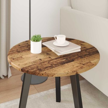 vidaXL Καπάκι τραπεζιού 50x1,5cm Γύρος Επεξεργασμένο Ξύλο