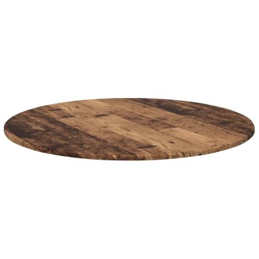 vidaXL Καπάκι τραπεζιού 80x1,5cm Γύρος Επεξεργασμένο Ξύλο
