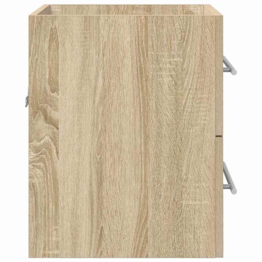 vidaXL Ντουλάπι νιπτήρα Δρύς Sonoma 38,5x41x48 εκ 1 τεμ.