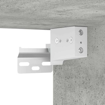vidaXL Ντουλάπι νιπτήρα Σκυρόδεμα Γκρι 38,5x41x48 εκ 1 τεμ.