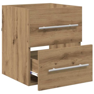vidaXL Ντουλάπι νιπτήρα Artisan Oak 38,5x41x48 εκ 1 τεμ.