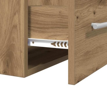 vidaXL Ντουλάπι νιπτήρα Artisan Oak 38,5x41x48 εκ 1 τεμ.