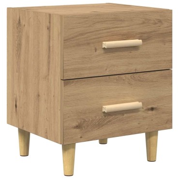 vidaXL Ντουλάπι κρεβατιού Artisan Oak 40x35x47.5cm 1 τεμ.
