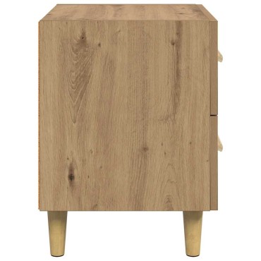 vidaXL Ντουλάπι κρεβατιού Artisan Oak 40x35x47.5cm 1 τεμ.