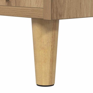 vidaXL Ντουλάπι κρεβατιού Artisan Oak 40x35x47.5cm 1 τεμ.