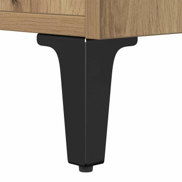 vidaXL Ντουλάπι κρεβατιού Artisan Oak 40x35x47,5 εκ 1 τεμ.