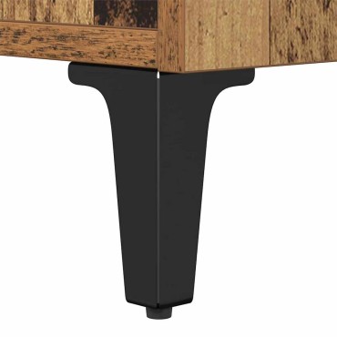 vidaXL Κομοδίνο Παλιό ξύλο 40x35x47,5cm Επεξεργασμένο Ξύλο 1 τεμ.