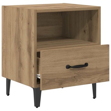 vidaXL Κομοδίνο Artisan Oak 40x35x47,5cm Επεξεργασμένο Ξύλο 1 τεμ.