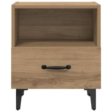 vidaXL Κομοδίνο Artisan Oak 40x35x47,5cm Επεξεργασμένο Ξύλο 1 τεμ.