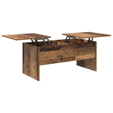 vidaXL Τραπεζάκι σαλονιού Παλιό Ξύλο 102x50,5x46,5cm 1 τεμ.