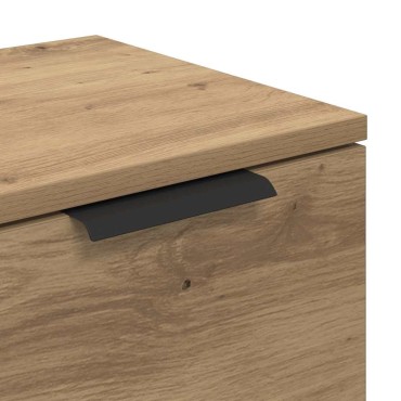 vidaXL Πλαϊνό γραφείο Artisan Oak 60x30x70cm Επεξεργασμένο Ξύλο 1 τεμ.