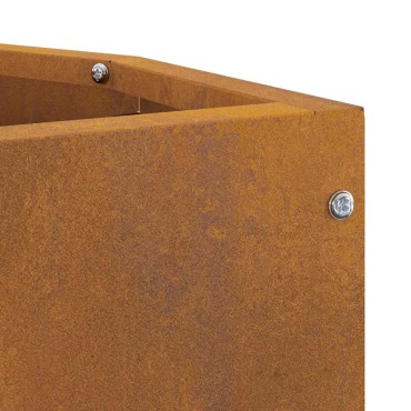 vidaXL Γωνιακό Ροδόδεντρο Σκ rusty 30 x 30 x 50 cm