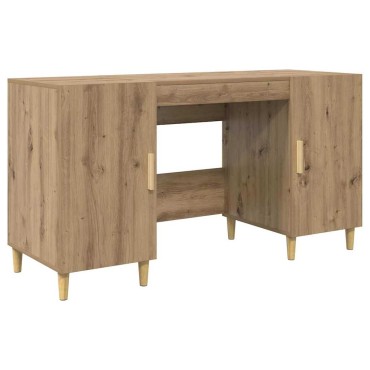 vidaXL Γραφείο Artisan Oak Επεξεργασμένο Ξύλο 140x50x75cm 1 τεμ.