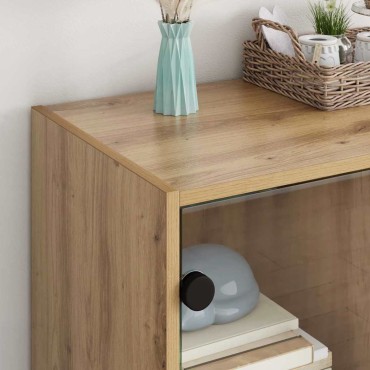 vidaXL Βοηθητικό ντουλάπι Artisan Oak 68x37x75,5 εκ 1 τεμ.