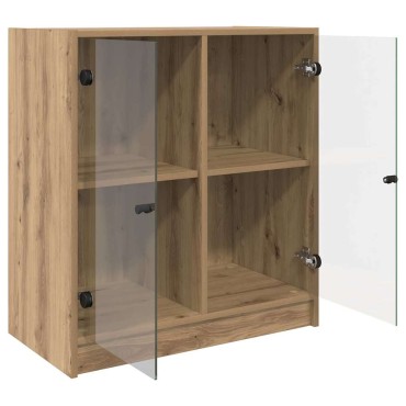 vidaXL Βοηθητικό ντουλάπι Artisan Oak 68x37x75,5 εκ 1 τεμ.
