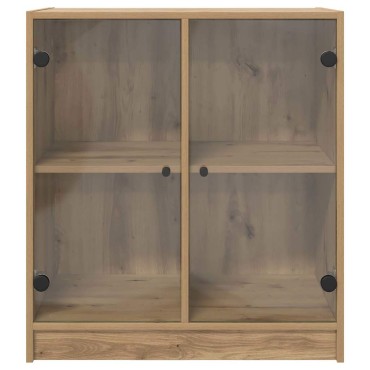 vidaXL Βοηθητικό ντουλάπι Artisan Oak 68x37x75,5 εκ 1 τεμ.