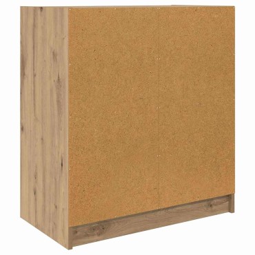 vidaXL Βοηθητικό ντουλάπι Artisan Oak 68x37x75,5 εκ 1 τεμ.