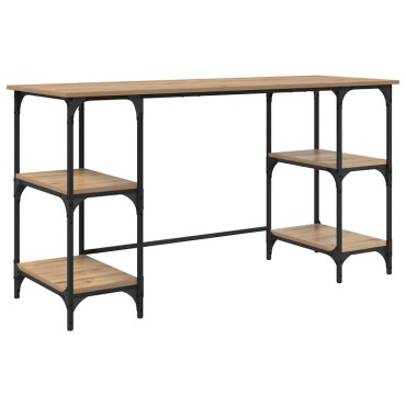 vidaXL Γραφείο Artisan Oak Επεξεργασμένο Ξύλο 140x50x75cm 1 τεμ.