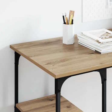 vidaXL Γραφείο Artisan Oak Επεξεργασμένο Ξύλο 140x50x75cm 1 τεμ.