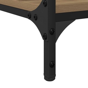 vidaXL Γραφείο Artisan Oak Επεξεργασμένο Ξύλο 140x50x75cm 1 τεμ.