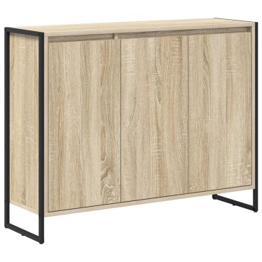 vidaXL Βοηθητικό ντουλάπι Sonoma Δρυς 96,5x30x75 εκ 1 τεμ.
