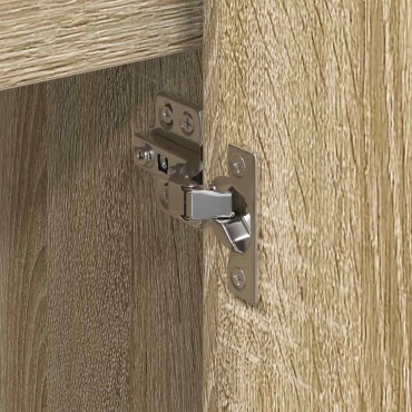vidaXL Βοηθητικό ντουλάπι Sonoma Δρυς 96,5x30x75 εκ 1 τεμ.